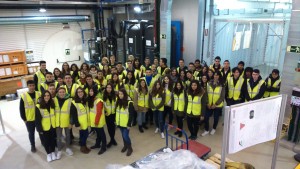  Alumnos de 2º de Bachillerato en el Laboratorio subterráneo de Canfranc