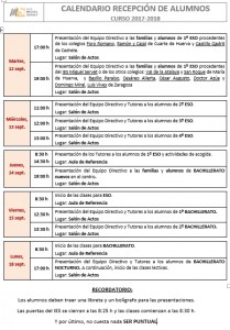 Presentación de alumnos