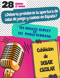 Cartel debate - Colorido