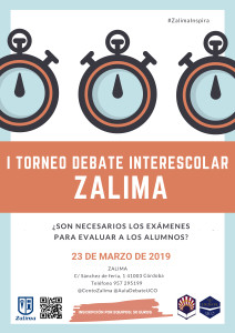 I TORNEO DEBATE INTERESCOLAR ZALIMA