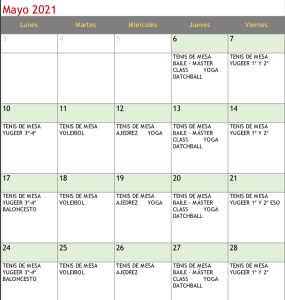 calendario mayo