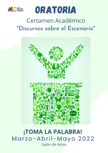 Poster ORATORIA Certamen Académico